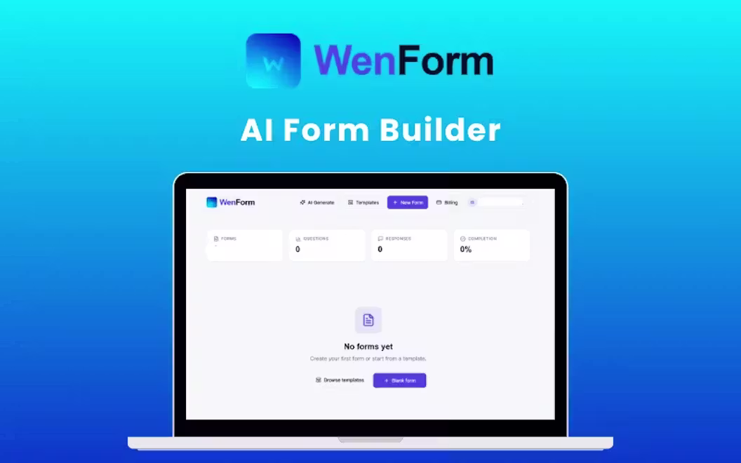 WenForm – AI Form Builder | Lifetime Access