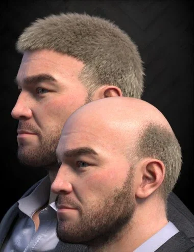Receding Hair for Genesis 9