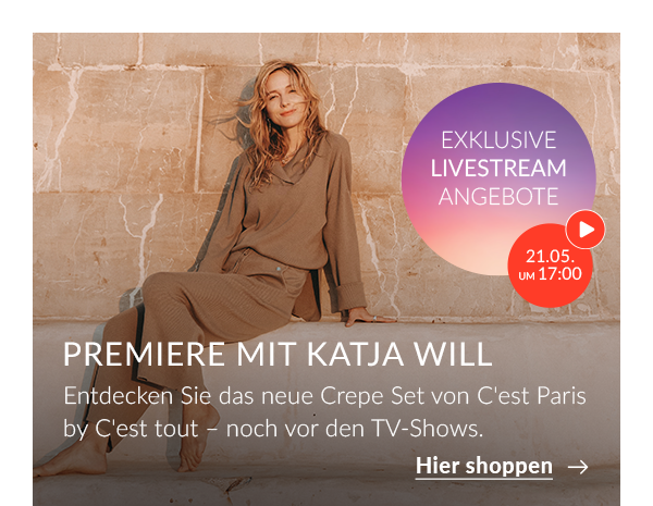Livestream Katja Will