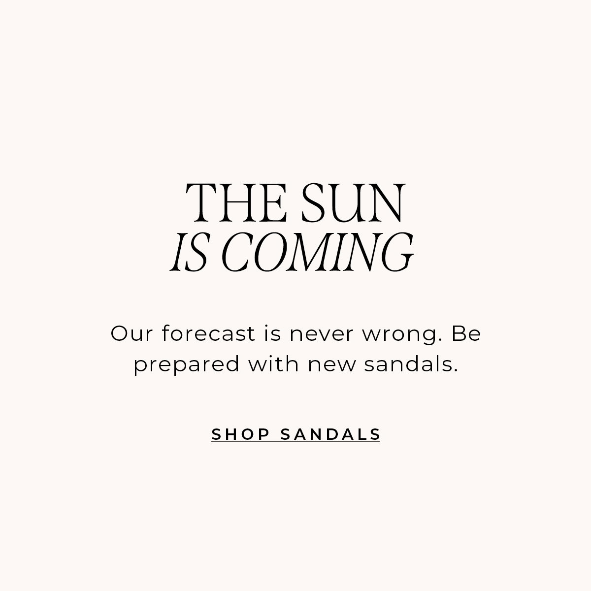 Shop sandals
