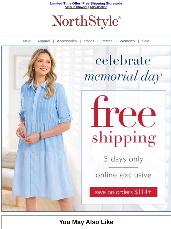 🎆 Memorial Day Sale: Everything Ships Free!