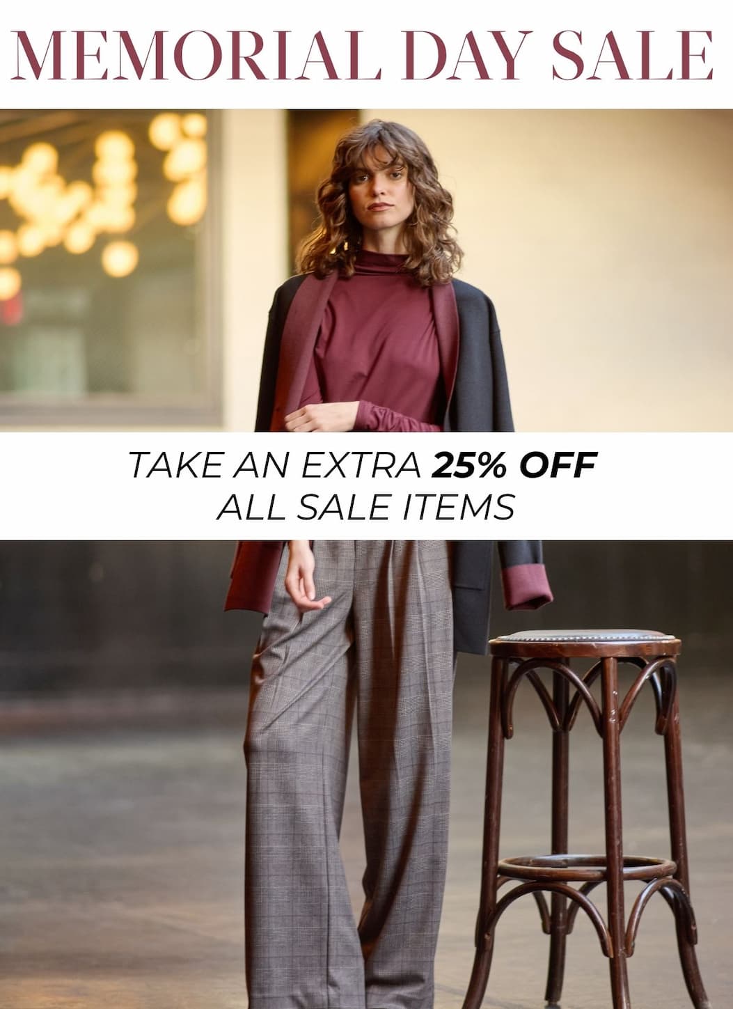 Take an Extra 25% Off Sale Items