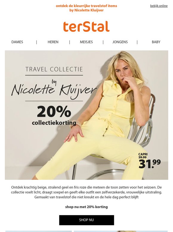 ☀️ Zomers, luchtig & kleurrijk: travelstof by Nicolette Kluijver nu 20% korting