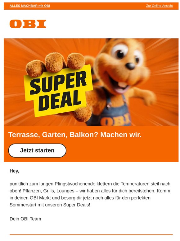 💥 Super Deals zum Pfingstwochenende
