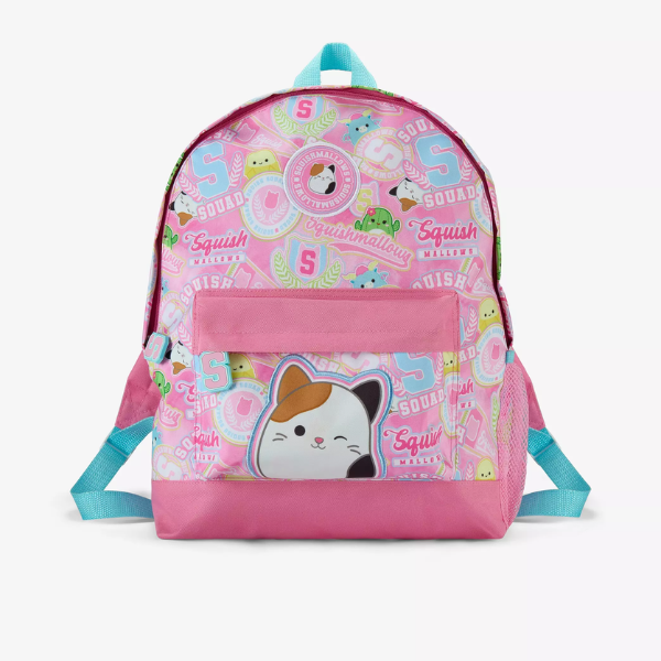 Squishmallow Backpack Pink Combination