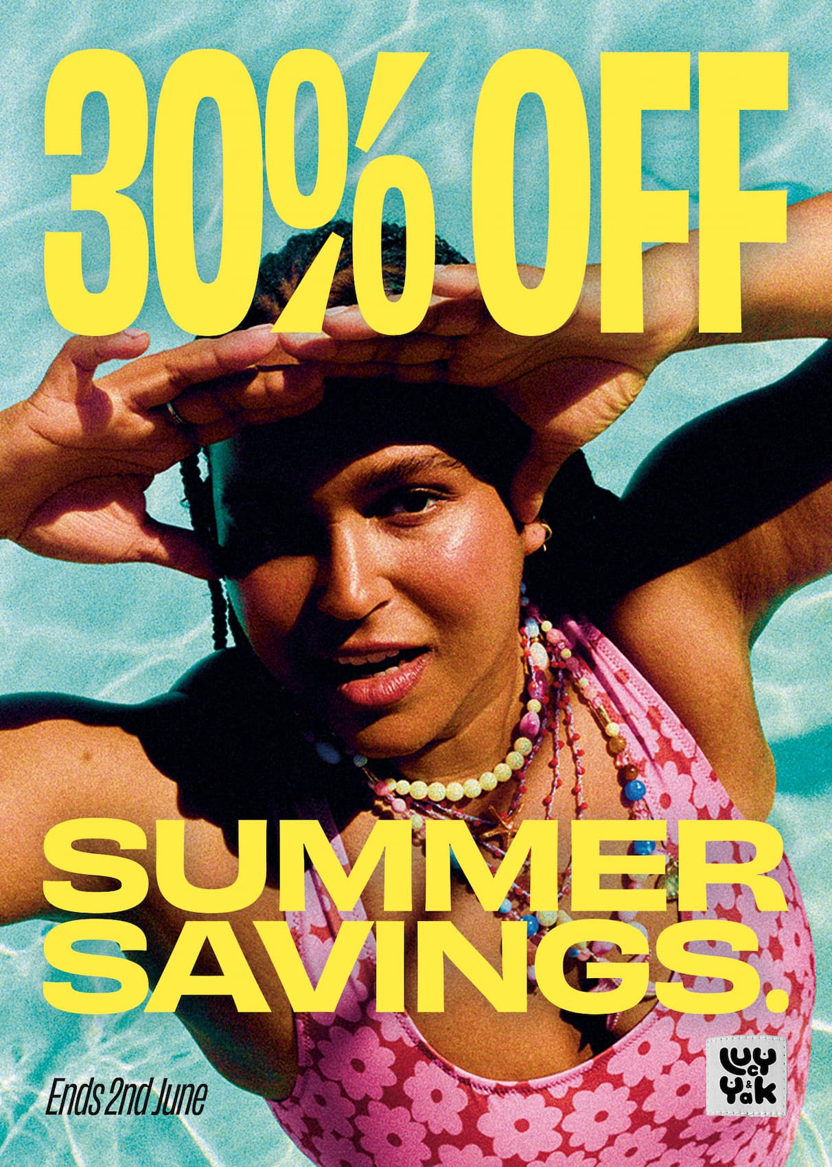 30% off summer savings, ends June 2nd