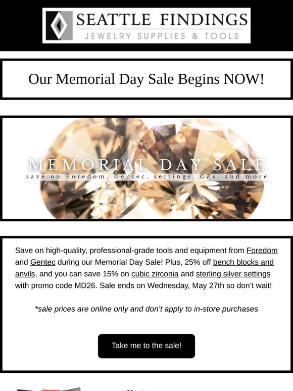 Memorial Day Savings are Here! Save on Torches, Flex Shafts and More!