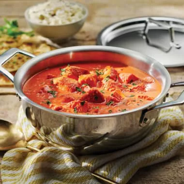 Kadai Utsava tri-plis avec couvercle