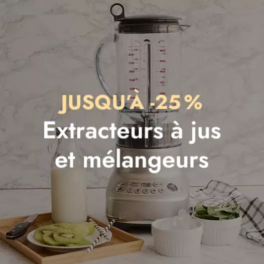 Extracteurs à jus et mélangeurs