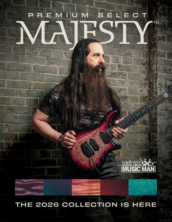 New Gear Alert: Ernie Ball Music Man Majesty Premium Select