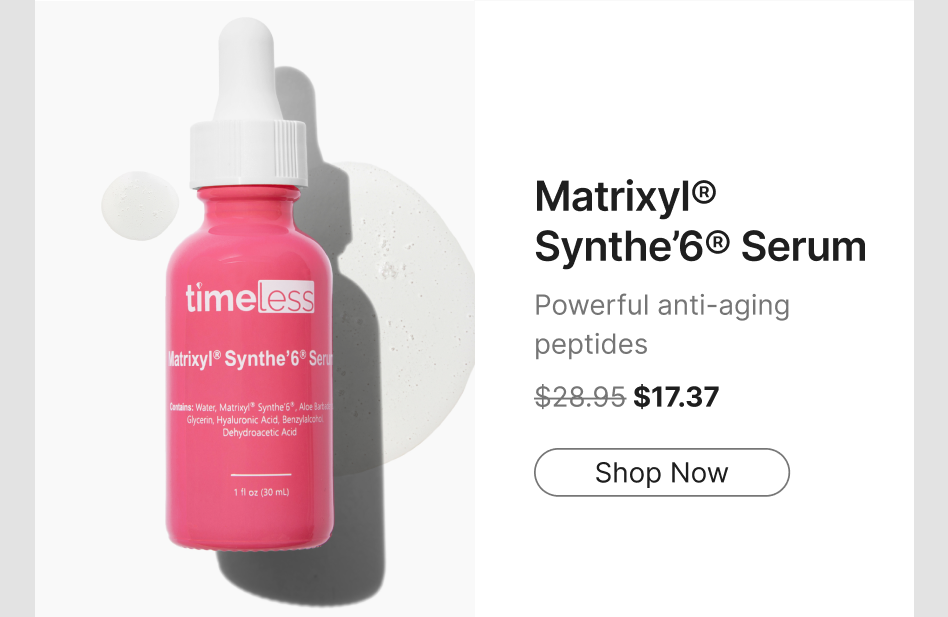 matrixyl® synthe’6® serum powerful anti-aging peptide