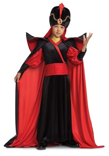Image of Boy's Deluxe Disney Aladdin Jafar Costume