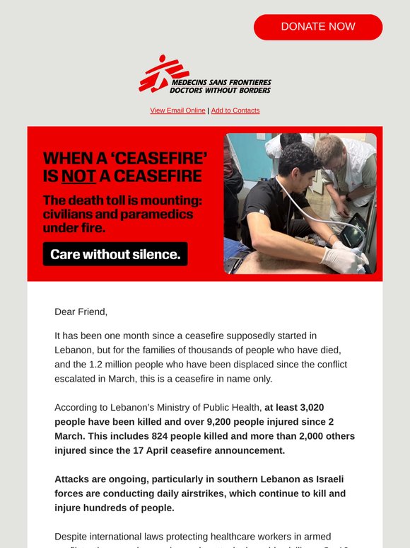 Lebanon: A ceasefire in name only