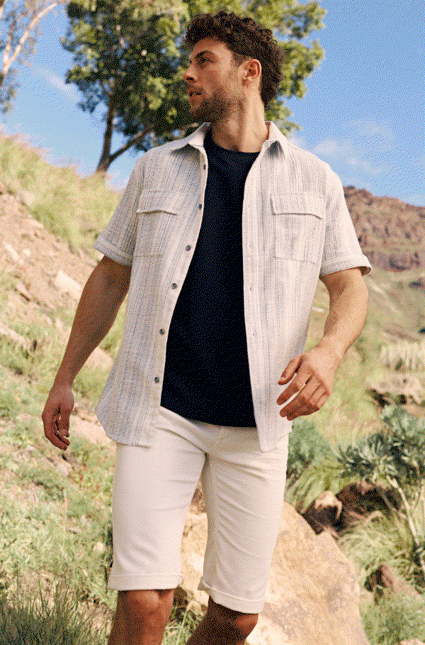 Lässige Jeans-Shorts für Herren