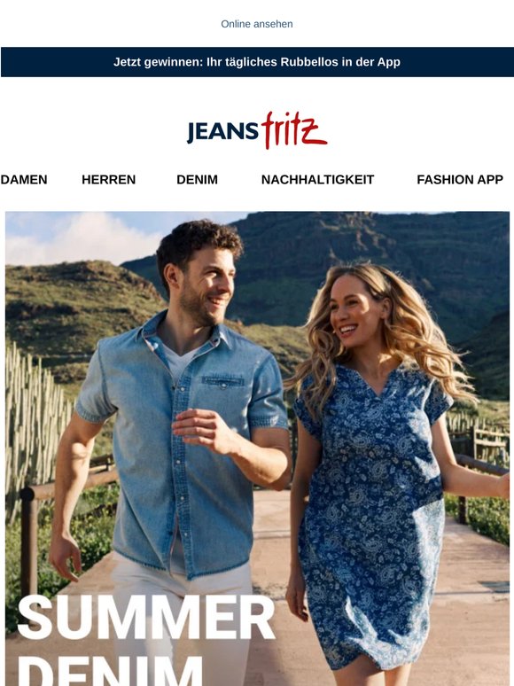Bereit für sommerliche Denim-Looks? 💙