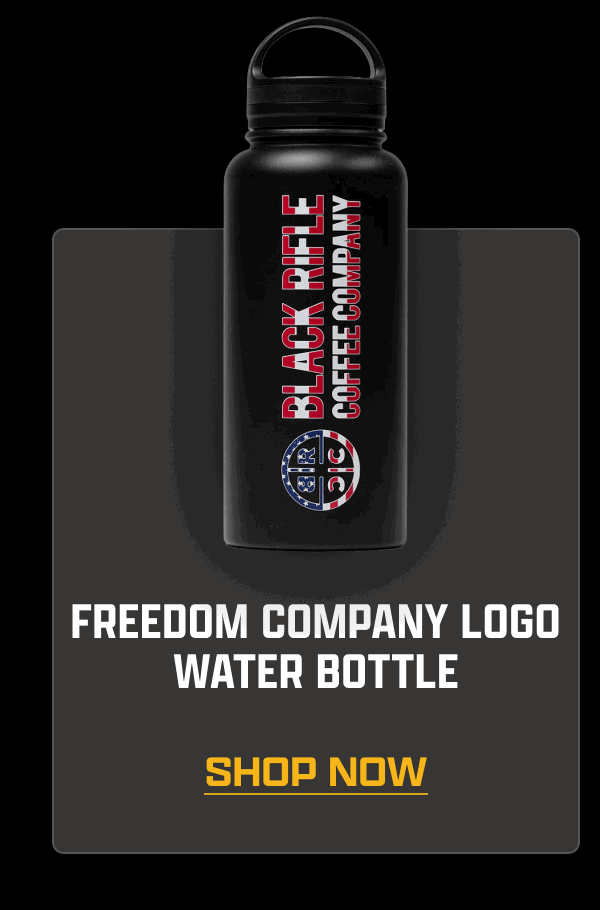 Freedom Company Logo Water Bottle | [ SHOP NOW ]