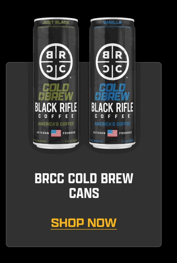 BRCC Cold Brew Cans | [ SHOP NOW ]