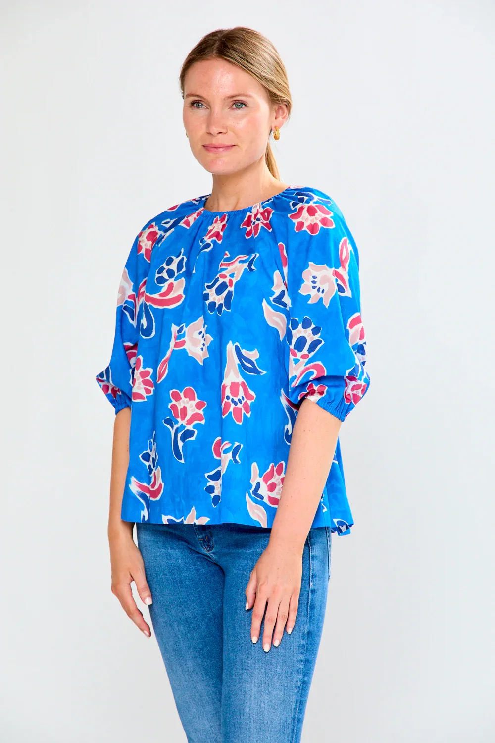 Image of The Violetta Top in Liberty Floral