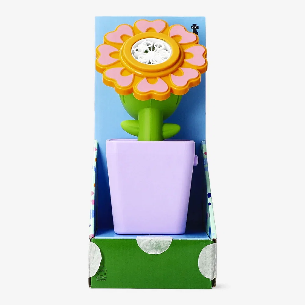 Image of Soap bubble machine with light - Small sunflower