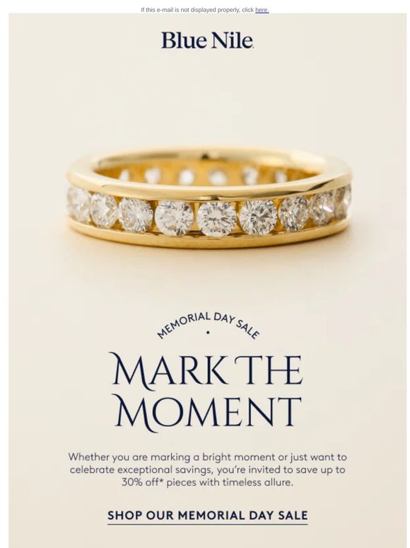 Up To 30%* Off Select Rings And Earrings