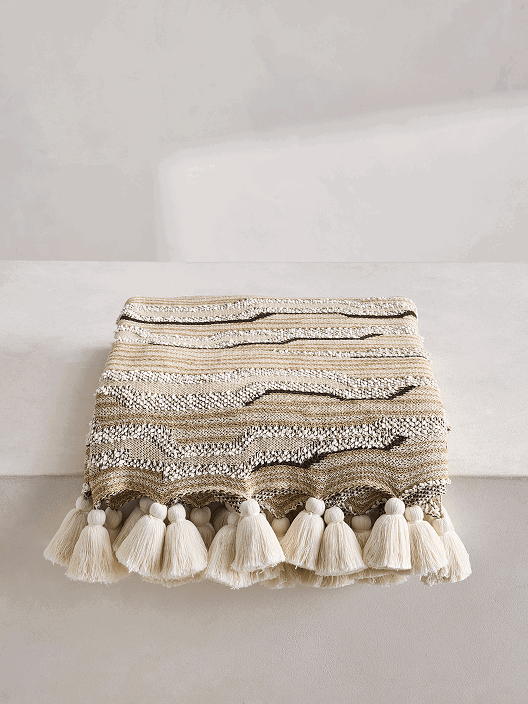Cloud Knitted Throw