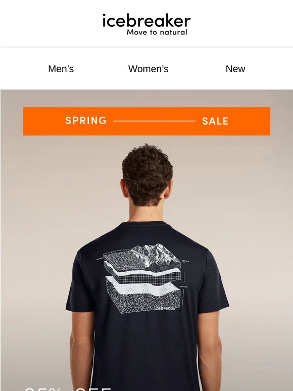 25% off new styles, picked by our team