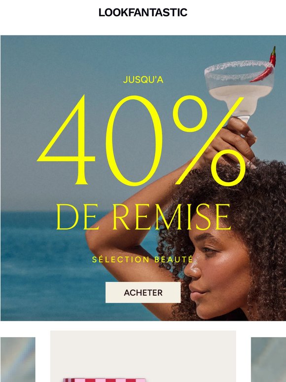 Jusqu'a 40% de remise