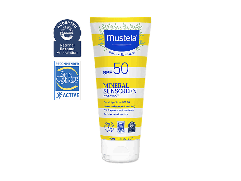 SPF 50 mineral sun lotion