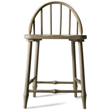 Country Living Windsor Counter Height Chair - Spindle Back - Tapered Legs - Contoured Seat - Traditional Style