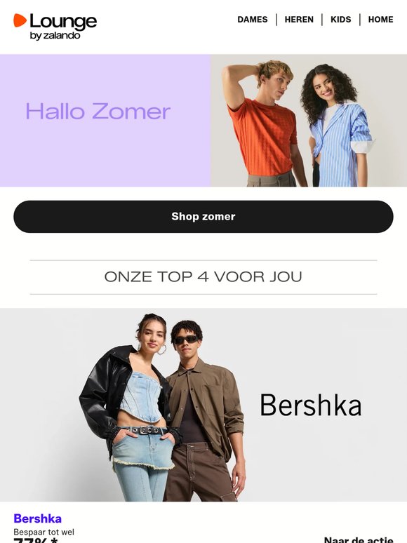 De voorspelling voor vandaag: Bershka & Calvin Klein Jeans