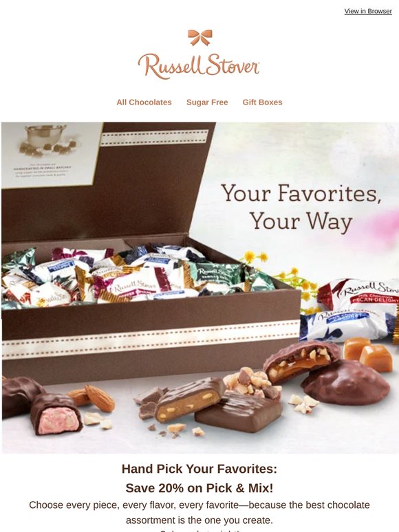 Something For Every Sweet Tooth: 20% off Pick & Mix