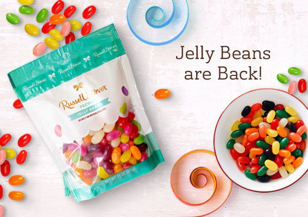 jelly beans are back in stock!