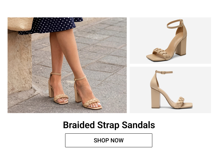 Braided Strap Sandals