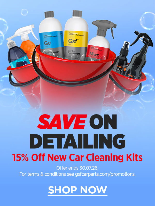 Save on Detailing - 15% Off New Car Cleaning Kits