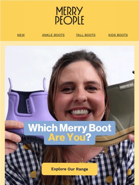 Which Merry Boot Are You? 💛
