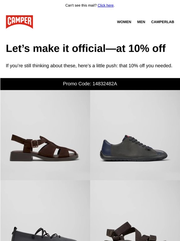 How about 10% off?