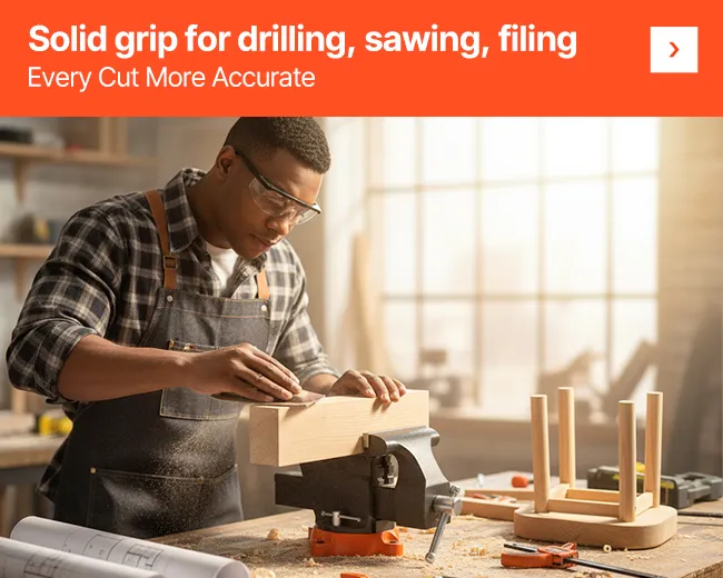Solid grip for drilling, sawing, filing