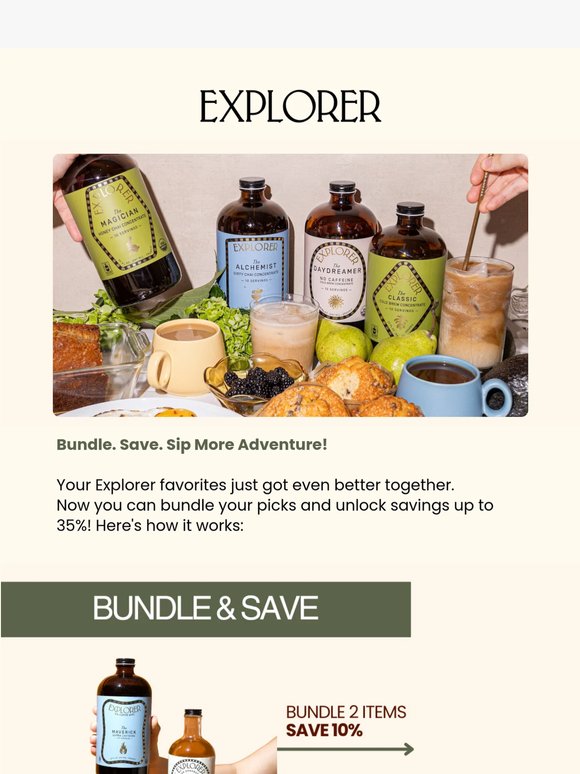 Bundle & Save Up to 35% 🤩