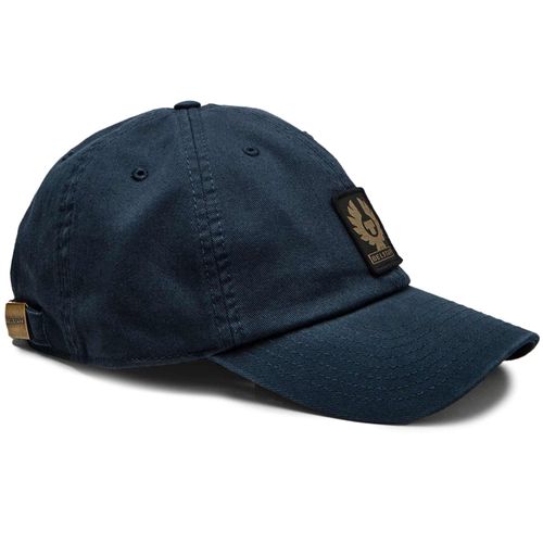 Belstaff Phoenix Logo Patch Cap - Navy