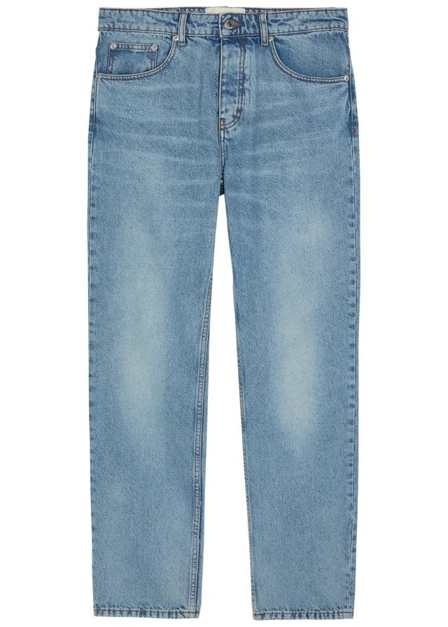 AMI PARIS Tapered-leg jeans