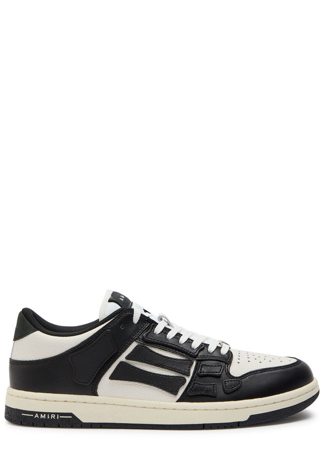 AMIRI Skel panelled leather sneakers