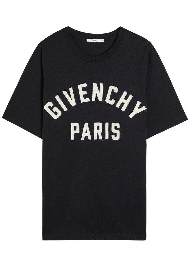 GIVENCHY Logo-appliquéd cotton T-shirt