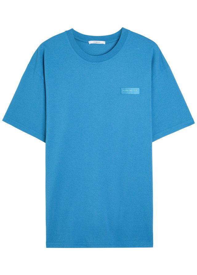 GIVENCHY Logo-appliquéd cotton T-shirt