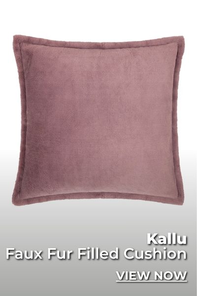 Kallu Faux Fur Filled Cushion