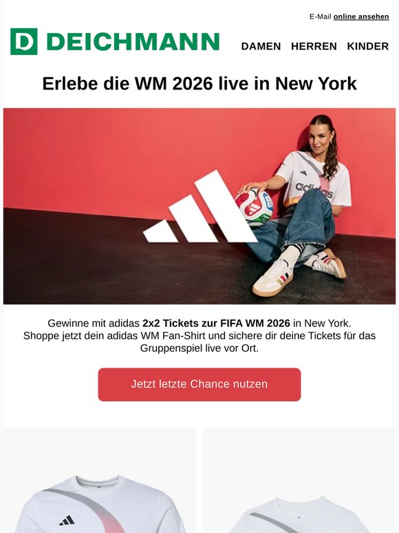 Letzte Chance auf dein WM-Erlebnis in New York