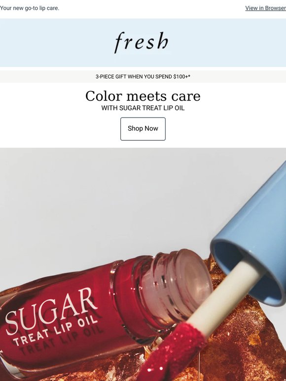 Meet Sugar Treat Lip Oil