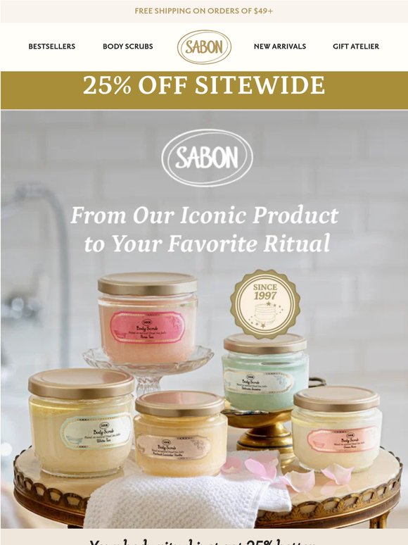 Upgrade Your Body Ritual — 25% Off ✨