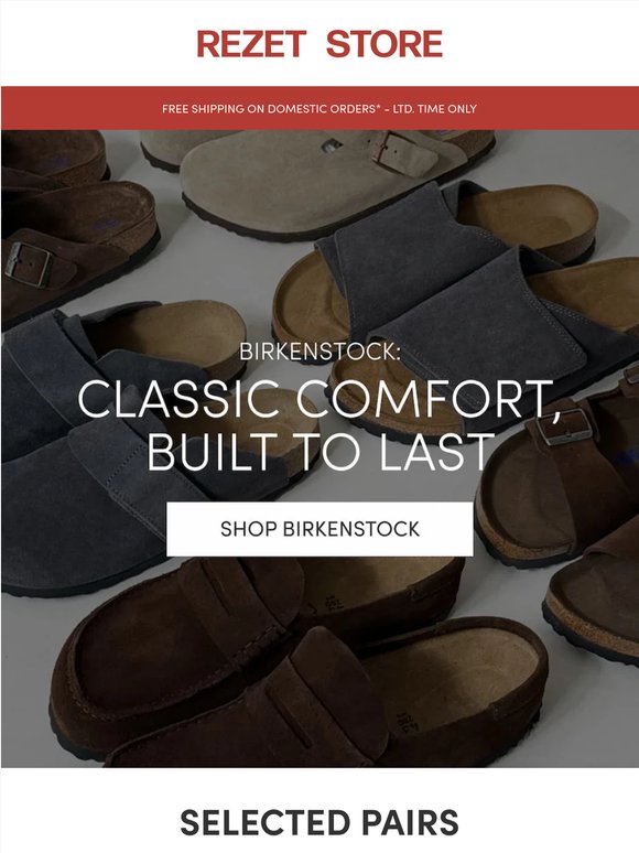 Birkenstock in focus