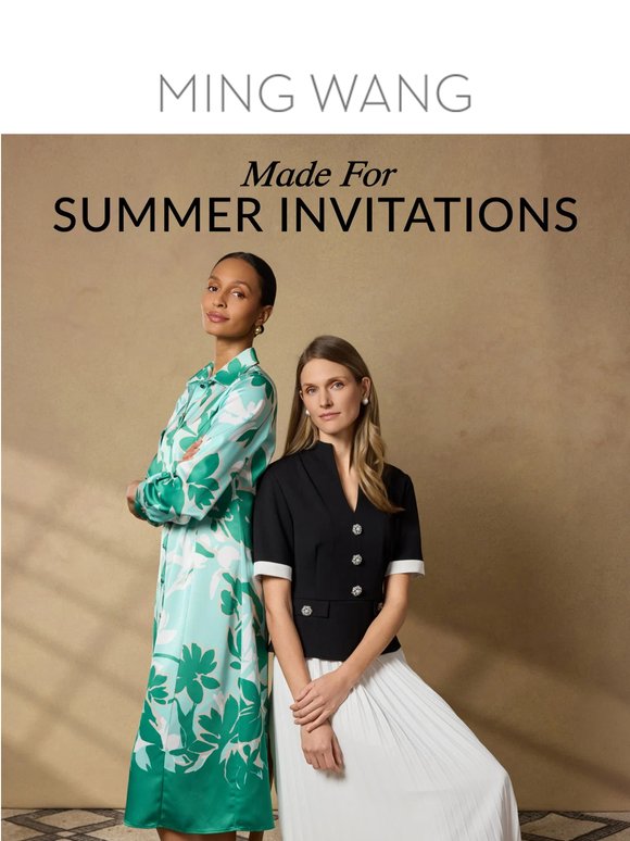 For Summer Occasions