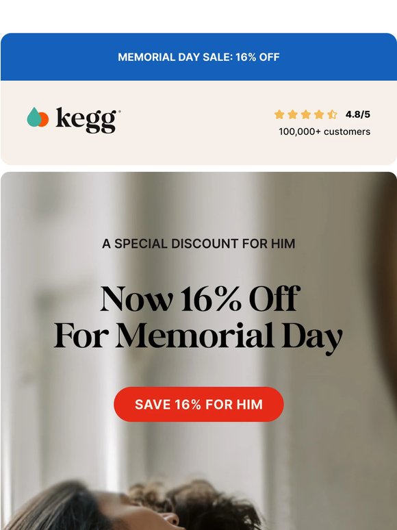 🇺🇸 Memorial Day Sale: Take 16% off YoSperm